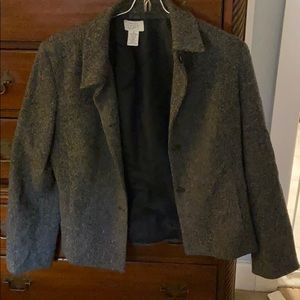 Ann Taylor wool gray jacket